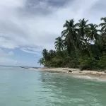 Strand auf Zapatilla Island